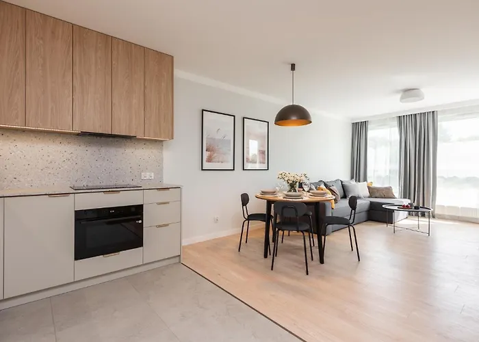 Flatbook - Seaside Przystan Letnica 公寓 格但斯克