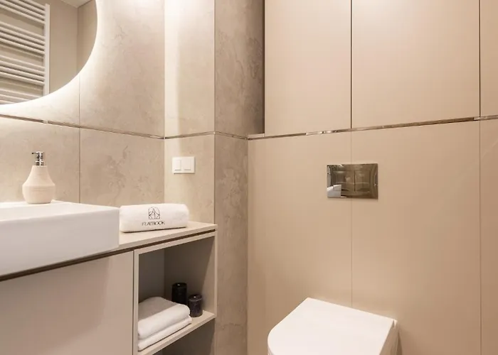 Flatbook - Seaside Przystan Letnica 格但斯克